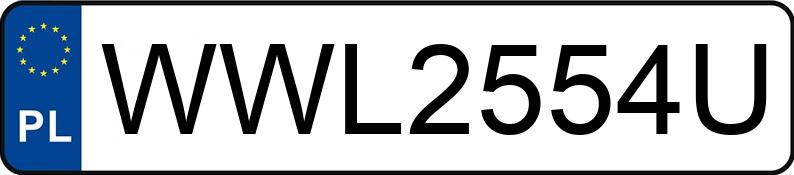 Numer rejestracyjny WWL2554U posiada MERCEDES-BENZ S 500 BlueEFFICIENCY MR`09 E5 221 S 500 BlueEFFICIENCY MR`09 E5 221