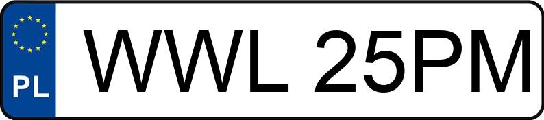 Numer rejestracyjny WWL 25PM posiada FIAT SEICENTO - WWL25PM