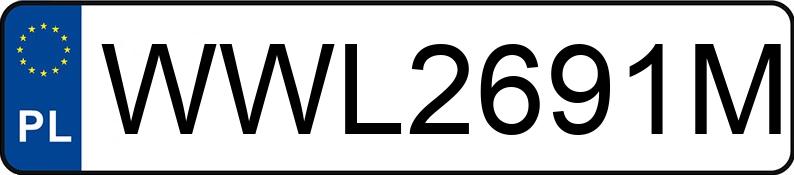 Numer rejestracyjny WWL 2691M posiada SUZUKI SPLASH - WWL2691M Numer rejestracyjny WWL 2691M posiada SUZUKI SPLASH - WWL2691M
