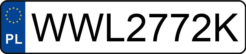 Numer rejestracyjny WWL 2772K posiada VOLKSWAGEN Passat CC 2.0 TDI MR`08 E5 Passat CC 2.0 TDI MR`08 E5 - WWL2772K
