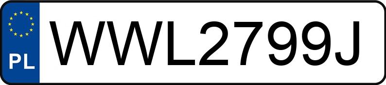 Numer rejestracyjny WWL 2799J posiada VOLVO V40 - WWL2799J Numer rejestracyjny WWL 2799J posiada VOLVO V40 - WWL2799J