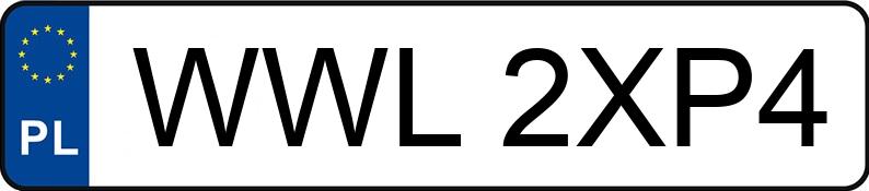 Numer rejestracyjny WWL 2XP4 posiada TOYOTA Land Cruiser 3.0 TD MR`03 E3 Luna Comfort - WWL2XP4 Numer rejestracyjny WWL 2XP4 posiada TOYOTA Land Cruiser 3.0 TD MR`03 E3 Luna Comfort - WWL2XP4