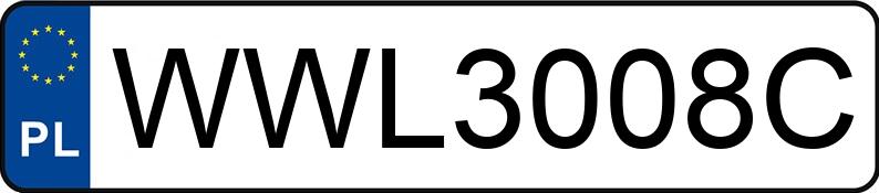 Numer rejestracyjny WWL 3008C posiada MERCEDES-BENZ CL 600 Kat. MR`99 215 CL 600 Kat. MR`99 215 - WWL3008C