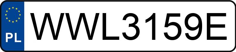 Numer rejestracyjny WWL 3159E posiada OPEL Insignia 1.6 MR`08 E4 Insignia - WWL3159E