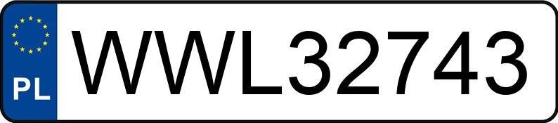 Numer rejestracyjny WWL 32743 posiada FORD FOCUS - WWL32743