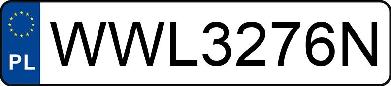 Numer rejestracyjny WWL 3276N posiada OPEL ASTRA 1.6 KAT - WWL3276N