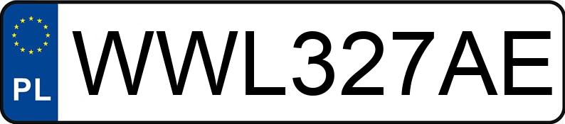 Numer rejestracyjny WWL 327AE posiada SUZUKI SWIFT UZ - WWL327AE Numer rejestracyjny WWL 327AE posiada SUZUKI SWIFT UZ - WWL327AE