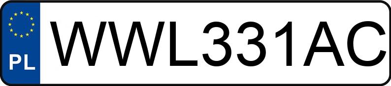 Le numéro d’enregistrement WWL 331AC a BMW X3 MR`22 E6d G01 xDrive20i - WWL331AC Le numéro d’enregistrement WWL 331AC a BMW X3 MR`22 E6d G01 xDrive20i - WWL331AC