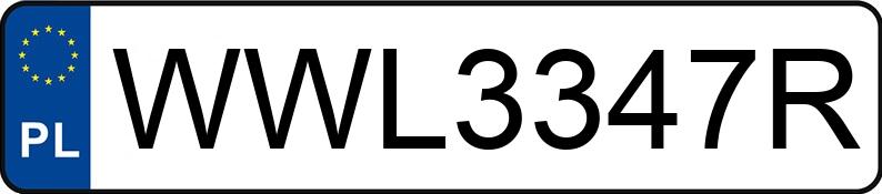 Numer rejestracyjny WWL 3347R posiada BMW M3 - WWL3347R
