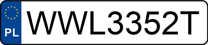 Numer rejestracyjny WWL3352T posiada BMW Seria 5 520i Kat. MR`01 E39