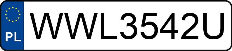 Numer rejestracyjny WWL3542U posiada JAGUAR X-Type SE