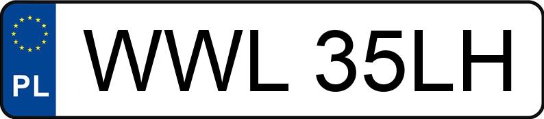 Numer rejestracyjny WWL 35LH posiada SKODA FABIA - WWL35LH