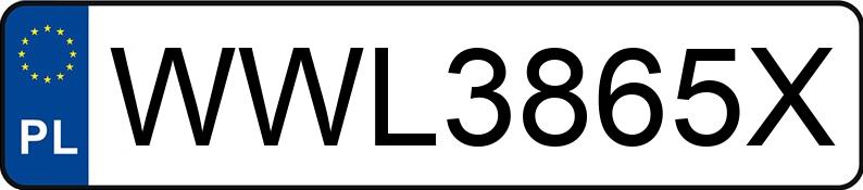 Numer rejestracyjny WWL 3865X posiada AUDI S6 - WWL3865X