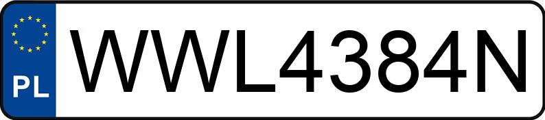 Numer rejestracyjny WWL 4384N posiada PEUGEOT 307 - WWL4384N