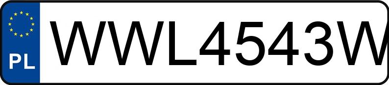 Numer rejestracyjny WWL 4543W posiada MAZDA 2 - WWL4543W