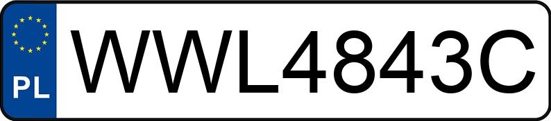 Numer rejestracyjny WWL 4843C posiada BMW 320i Kat. E36 320i Kat. E36 - WWL4843C