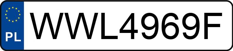 Numer rejestracyjny WWL 4969F posiada TOYOTA YARIS - WWL4969F Numer rejestracyjny WWL 4969F posiada TOYOTA YARIS - WWL4969F