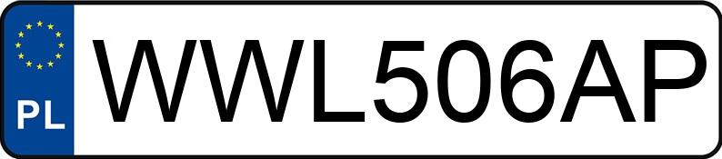 Numer rejestracyjny WWL 506AP posiada FORD MONDEO BA7 - WWL506AP