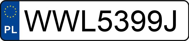 Numer rejestracyjny WWL 5399J posiada CITROEN JUMPER - WWL5399J