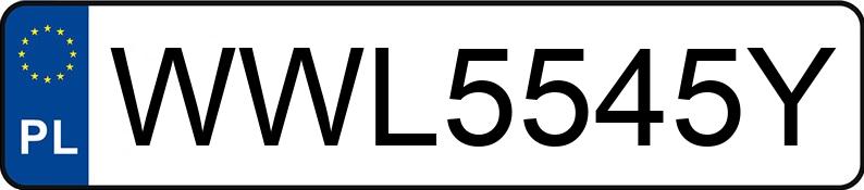 Numer rejestracyjny WWL 5545Y posiada LEXUS RX 500h 2.4 MR`23 E6d F Sport Edition - WWL5545Y
