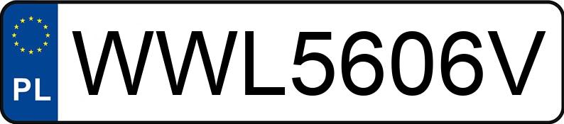 Numer rejestracyjny WWL 5606V posiada BMW 730 Diesel DPF MR`15 E6 G11/G12 xDrive Steptronic - WWL5606V