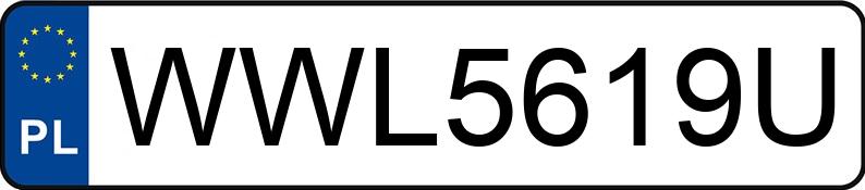 Numer rejestracyjny WWL 5619U posiada DAEWOO-FSO MOTOR POLONEZ - WWL5619U