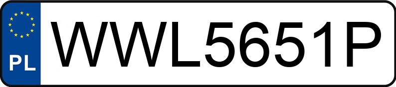 Numer rejestracyjny WWL 5651P posiada RENAULT MASTER - WWL5651P