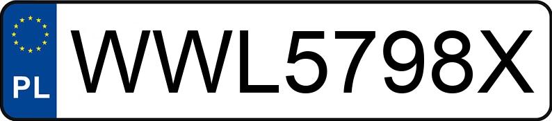 Numer rejestracyjny WWL 5798X posiada HONDA CIVIC 5DR - WWL5798X Numer rejestracyjny WWL 5798X posiada HONDA CIVIC 5DR - WWL5798X