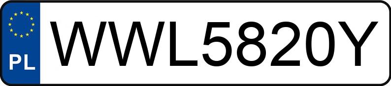 Numer rejestracyjny WWL 5820Y posiada BMW 320 D - WWL5820Y