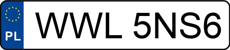 Numer rejestracyjny WWL 5NS6 posiada SKODA FABIA COMBI - WWL5NS6