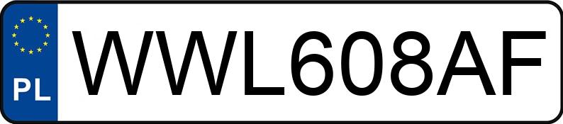 Numer rejestracyjny WWL 608AF posiada VOLKSWAGEN Golf II 1.8i Kat. GT - WWL608AF