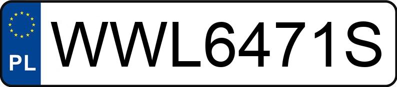 Numer rejestracyjny WWL 6471S posiada AUDI A3 1.8 TFSI MR`09 E4 8P Ambiente - WWL6471S