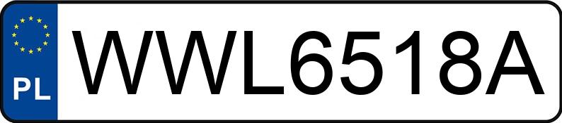 Numer rejestracyjny WWL6518A posiada MAZDA 5 - 2.0 CD MR`05 E4 Exclusive