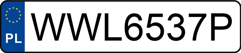 Numer rejestracyjny WWL 6537P posiada BMW 320 Touring Diesel MR`16 E6 F31 xDrive - WWL6537P