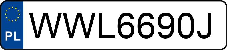 Numer rejestracyjny WWL 6690J posiada CITROEN C5 II 1.6 HDI FAP MR`08 E5 Attraction - WWL6690J