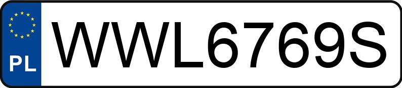 Numer rejestracyjny WWL 6769S posiada VOLKSWAGEN GOLF - WWL6769S Numer rejestracyjny WWL 6769S posiada VOLKSWAGEN GOLF - WWL6769S