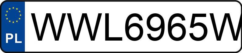Numer rejestracyjny WWL 6965W posiada FSO-WARSZAWA POLONEZ 1.6 GLI - WWL6965W Numer rejestracyjny WWL 6965W posiada FSO-WARSZAWA POLONEZ 1.6 GLI - WWL6965W