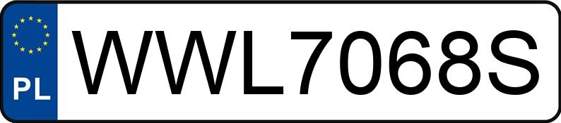 Numer rejestracyjny WWL 7068S posiada VOLKSWAGEN BORA 1.6 KAT - WWL7068S