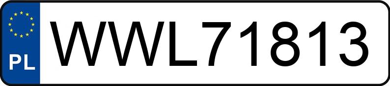 Numer rejestracyjny WWL 71813 posiada CITROEN C5 - WWL71813