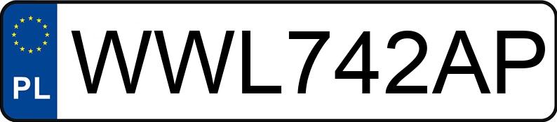Numer rejestracyjny WWL 742AP posiada TOYOTA Yaris 1.33 MR`11 E5 Trend Multidrive S - WWL742AP