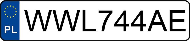 Numer rejestracyjny WWL 744AE posiada LEXUS ES 300H - WWL744AE