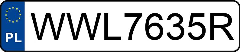Numer rejestracyjny WWL 7635R posiada SKODA Superb III 2.0 TSI MR`15 E6d Style 4x4 DSG - WWL7635R