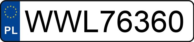 Numer rejestracyjny WWL 76360 posiada KIA RIO - WWL76360 Numer rejestracyjny WWL 76360 posiada KIA RIO - WWL76360