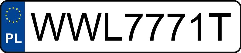 Numer rejestracyjny WWL 7771T posiada FORD FOCUS DYB - WWL7771T