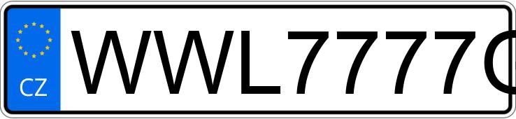 Numer rejestracyjny WWL7777G posiada BMW M4 COMPETITION