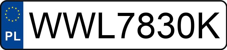 Numer rejestracyjny WWL 7830K posiada TOYOTA YARIS - WWL7830K Numer rejestracyjny WWL 7830K posiada TOYOTA YARIS - WWL7830K