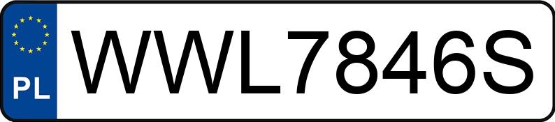 Numer rejestracyjny WWL 7846S posiada SMART MICRO COMPACT - WWL7846S Numer rejestracyjny WWL 7846S posiada SMART MICRO COMPACT - WWL7846S