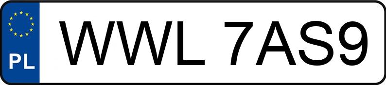 Numer rejestracyjny WWL 7AS9 posiada KIA Rio 1.4 MR`05 E4 Comfort - WWL7AS9