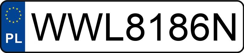 Numer rejestracyjny WWL 8186N posiada MERCEDES-BENZ E 200 - WWL8186N