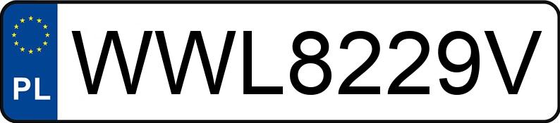 Numer rejestracyjny WWL8229V posiada HONDA Accord ES